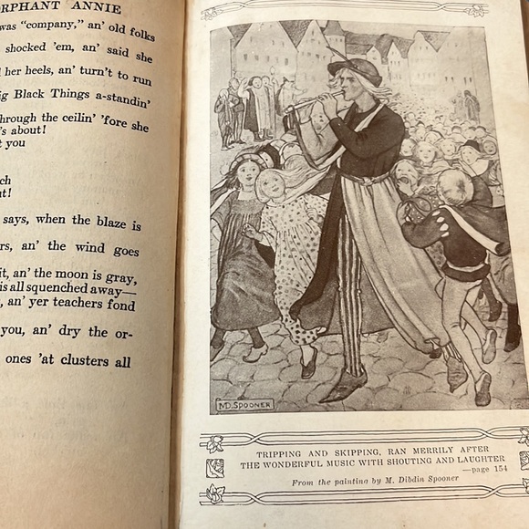 Vintage 1918 Junior Classics Young Folks Shelf Of Books Poems Guide And Indexes - Picture 15 of 16